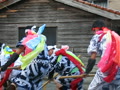 屋久島尾之間(おのあいだ)祇園まつりの「棒踊り」。